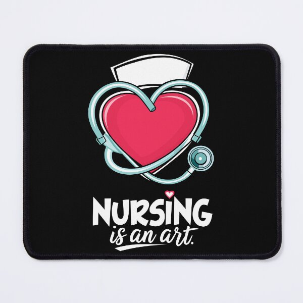 Item preview, Nurse Appreciation Heart Nursing Is An Art designed and sold by Quirky Shirts.