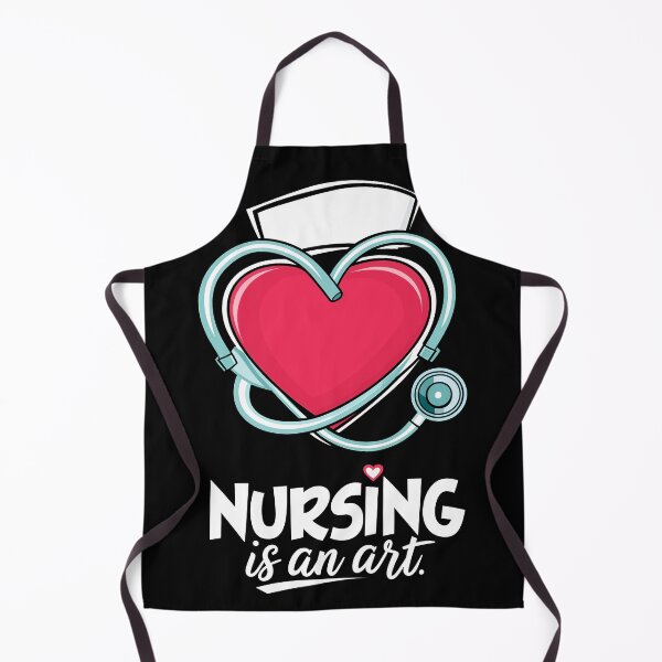 Item preview, Nurse Appreciation Heart Nursing Is An Art designed and sold by Quirky Shirts.
