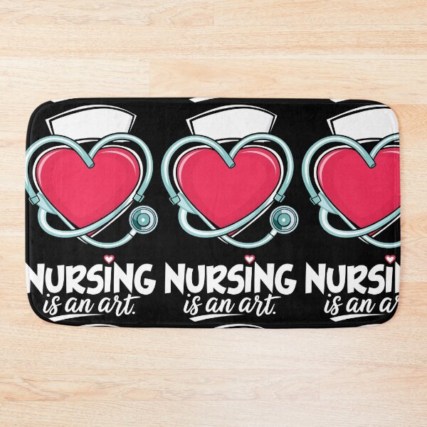 Item preview, Nurse Appreciation Heart Nursing Is An Art designed and sold by Quirky Shirts.