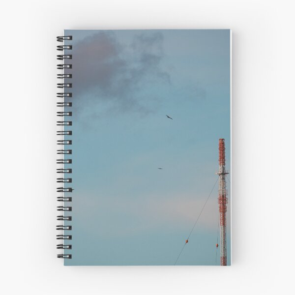 Item preview, Transmission tower and birds in the sky designed and sold by rhosbahu.