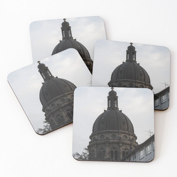 Item preview, Church tower in the evening light designed and sold by rhosbahu.