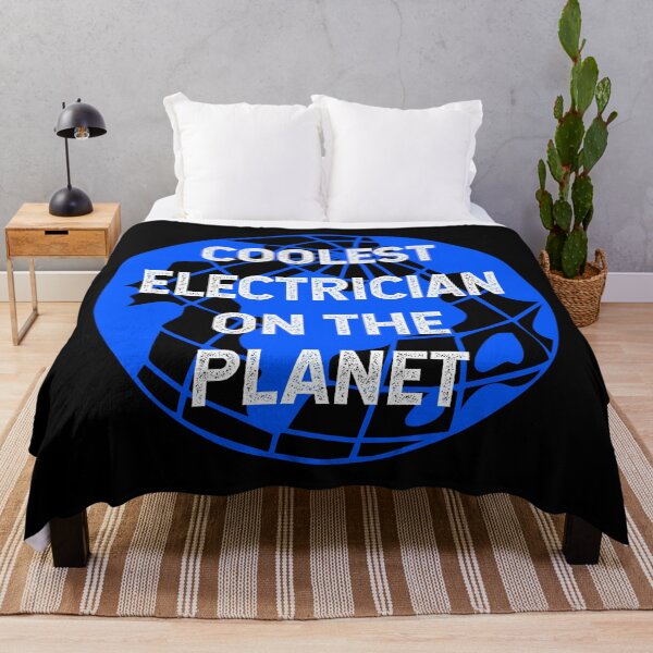 Item preview, Coolest Electrician on the Planet designed and sold by TimespunThreads.