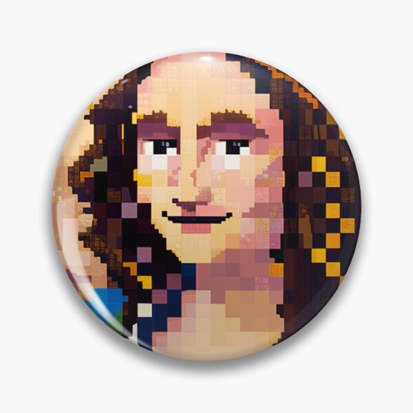 Item preview, monalisa pixel designed and sold by Timegraf.