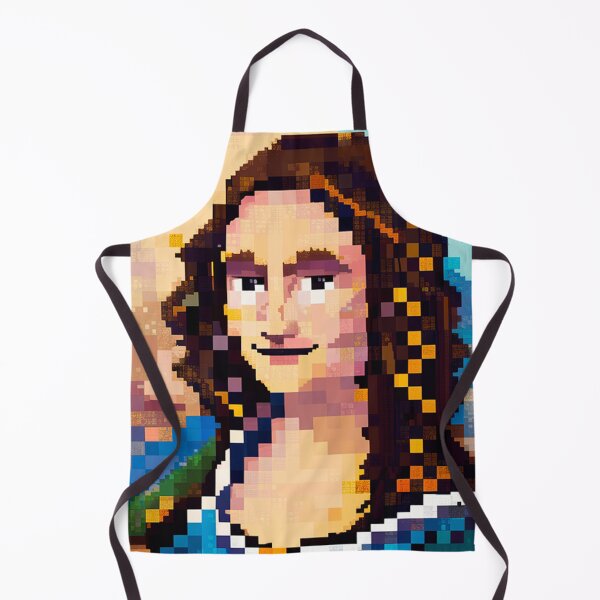 Aperçu de l'œuvre monalisa pixel créée et vendue par Timegraf.