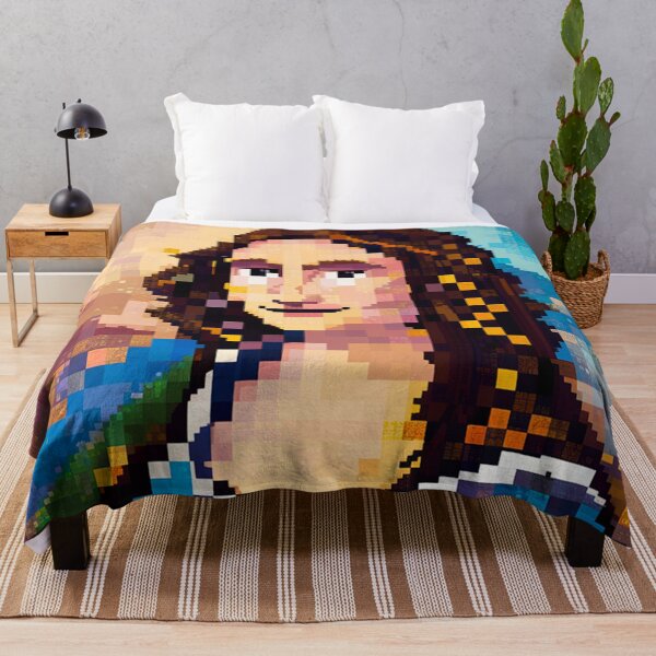 Aperçu de l'œuvre monalisa pixel créée et vendue par Timegraf.