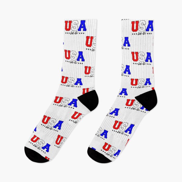 Item preview, USA - Let's Go! designed and sold by SilverFoxxShop.