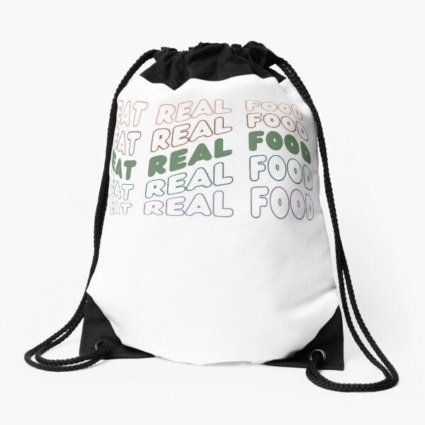 Item preview, Eat Real Food - Wave designed and sold by DEWDesigns.
