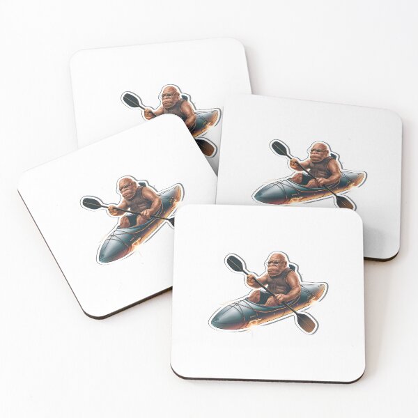 Item preview, Bigfoot  travels by kayak. designed and sold by SaNNty.