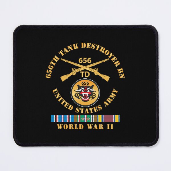Item preview, 656th Tank Destroyer Battalion w Br WWII EUR SVC X 300 designed and sold by Military Insignia Products.