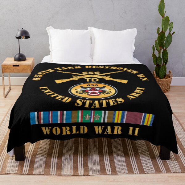Item preview, 656th Tank Destroyer Battalion w Br WWII EUR SVC X 300 designed and sold by Military Insignia Products.