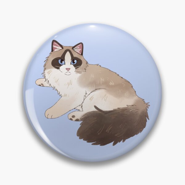 Aperçu de l'œuvre Art mignon de chat Ragdoll créée et vendue par Yaragold.