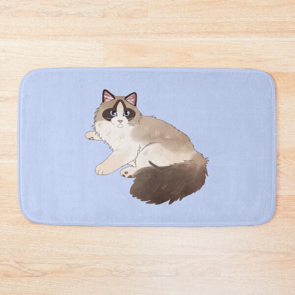 Item preview, Cute Ragdoll Cat Art designed and sold by Yaragold.