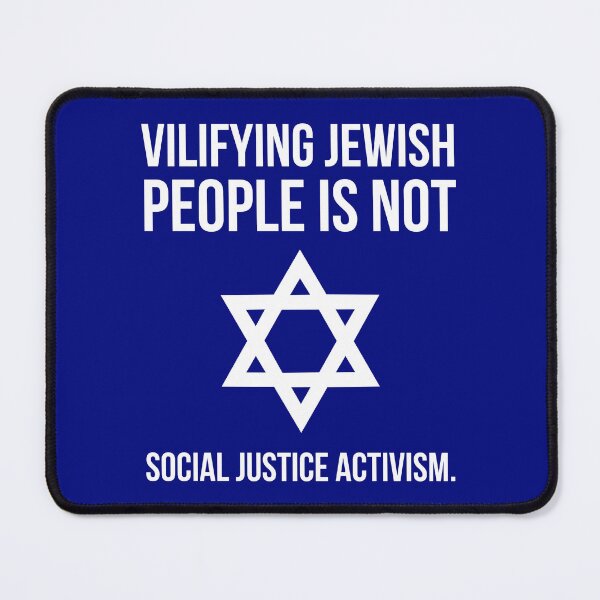 Item preview, Vilifying Jewish people is not social justice activism  designed and sold by Rachel the Artist .