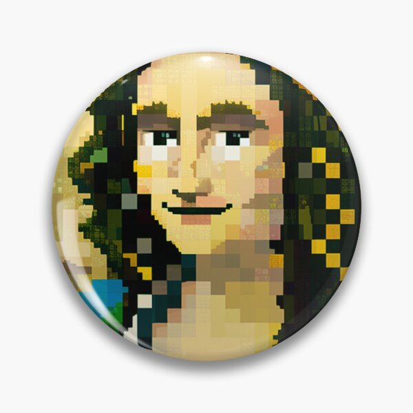 Item preview, monalisa pixel designed and sold by Timegraf.