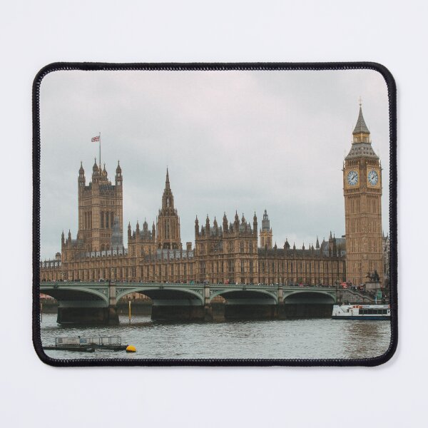 Item preview, Westminster and Big Ben on the Thames designed and sold by rhosbahu.