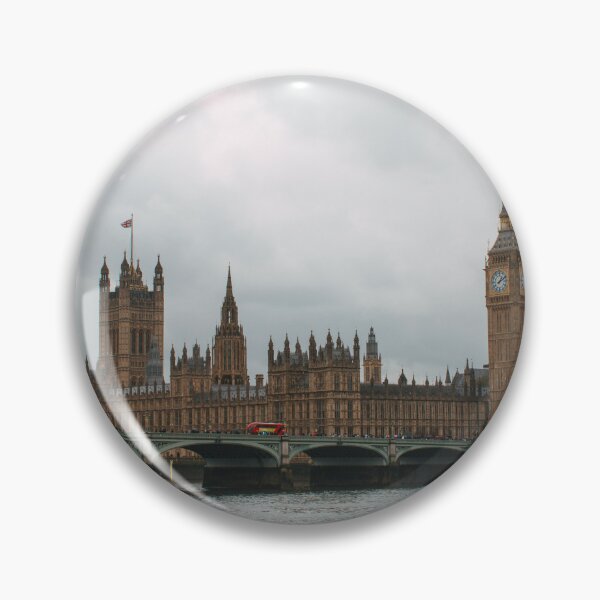Item preview, Westminster and Big Ben on a cloudy day designed and sold by rhosbahu.