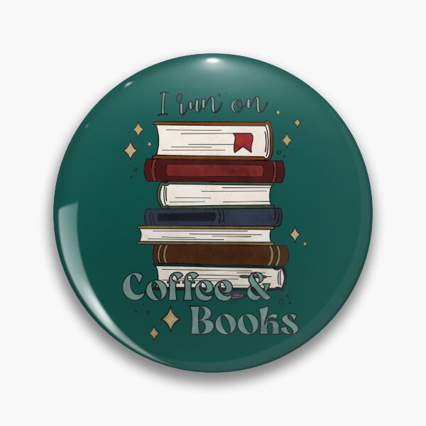 Item preview, I Run On Coffee And Books designed and sold by serafineaandd.