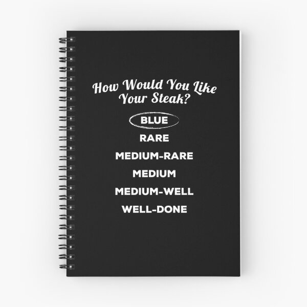 Item preview, How Do You Like Your Steak - Blue designed and sold by twHistory.