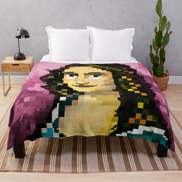 Aperçu de l'œuvre monalisa pixel créée et vendue par Timegraf.