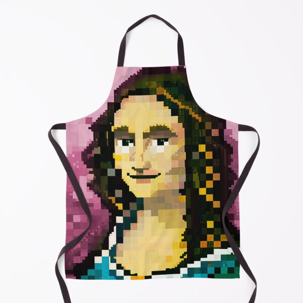 Aperçu de l'œuvre monalisa pixel créée et vendue par Timegraf.