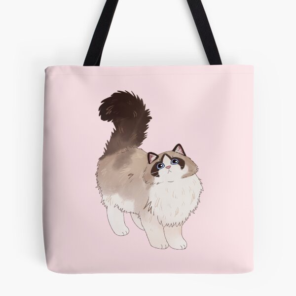 Item preview, Cute fluffy Ragdoll Cat  designed and sold by Yaragold.