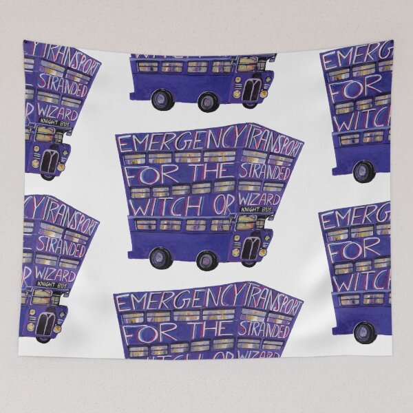 Item preview, Magic Purple bus emergency transport designed and sold by KhadijaFakhri.