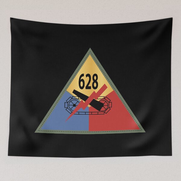 Item preview, Army - 628th Tank Battalion SSI X 300 designed and sold by Military Insignia Products.