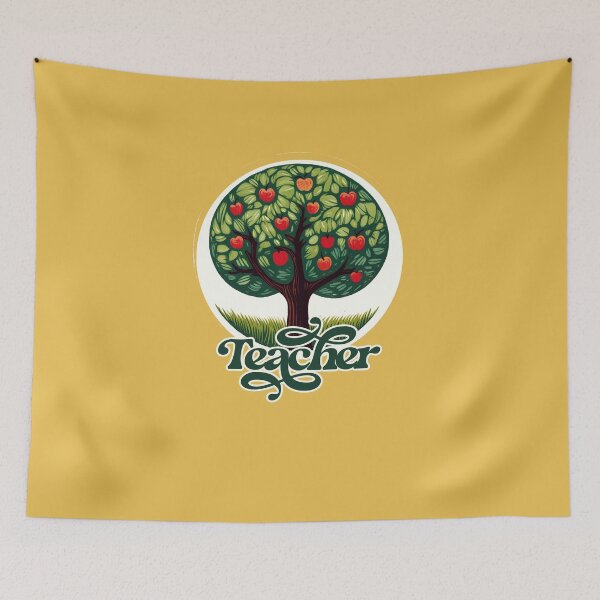Item preview, Teacher Apple Tree designed and sold by FrictionMaxxing.
