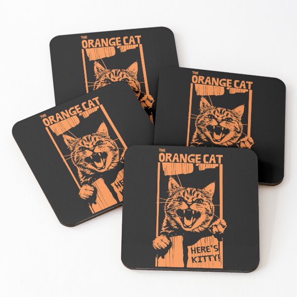 Item preview, Here’s Kitty - Orange cat  - Shining parody designed and sold by Loffartdesign.