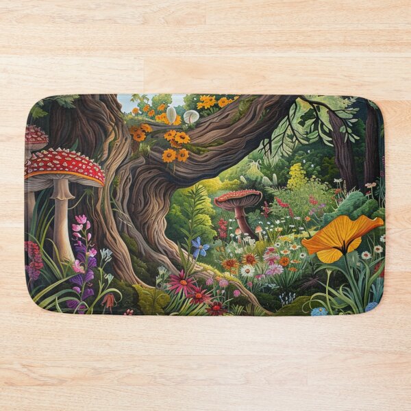 Item preview, Enchanted Forest in Bloom designed and sold by ArtemisDesignAI.