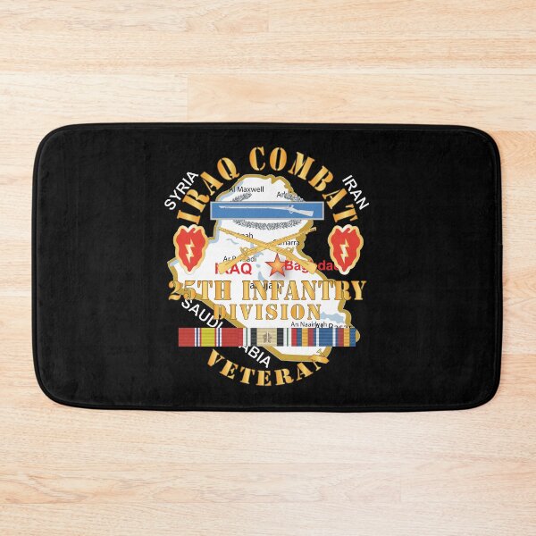 Item preview, Iraq Combat Infantry Veteran w 25th Infantry Division - DUI w IRAQ SVC X 300 designed and sold by Military Insignia Products.
