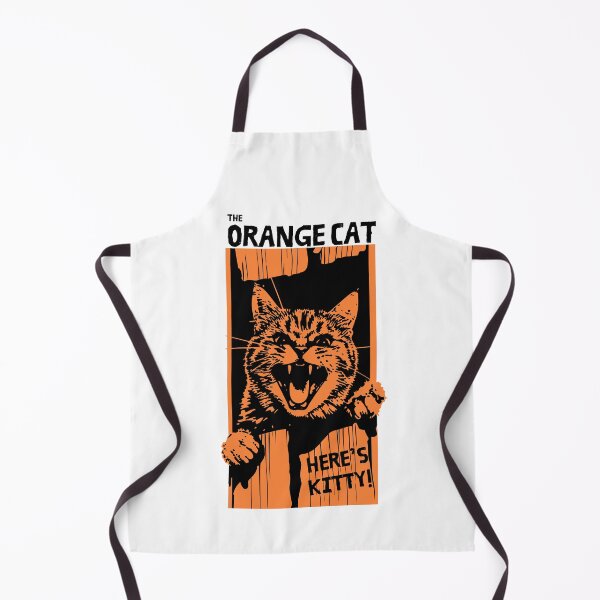 Item preview, Here’s Kitty - Orange cat - Shining parody white designed and sold by Loffartdesign.