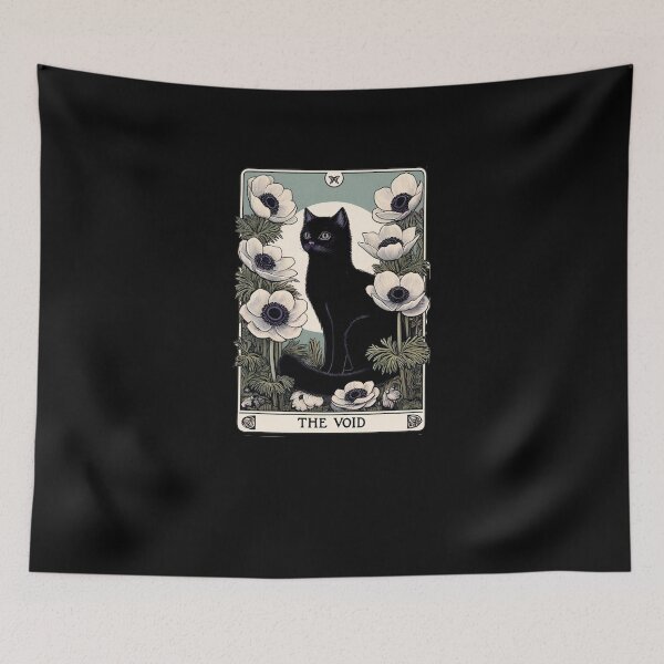 Item preview, The Void Cat Tarot designed and sold by FrictionMaxxing.