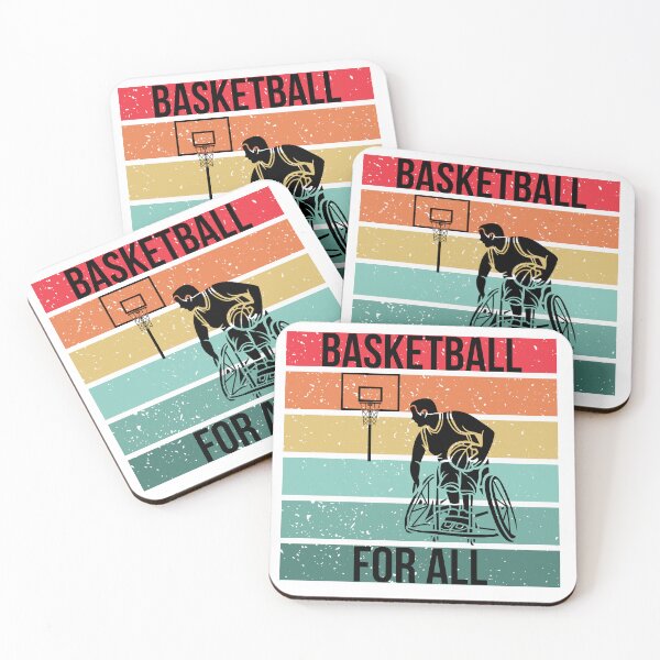 Item preview, Wheelchair Basketball Disabled Athletes Support Retro Design designed and sold by MomentumCloset.