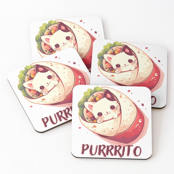 Item preview, Purrito, a cat in a wrap designed and sold by Mikakujumi.