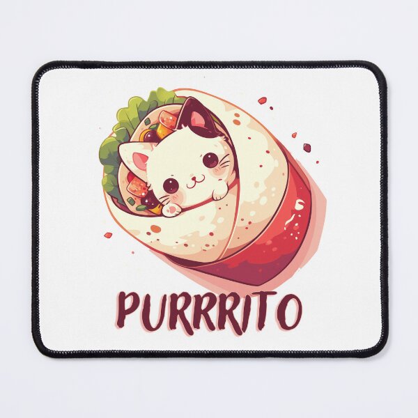 Item preview, Purrito, a cat in a wrap designed and sold by Mikakujumi.