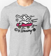 KEITH HARING - SKATE POP ART Unisex T-Shirt