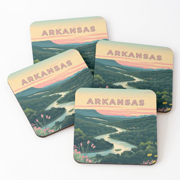 Item preview, Arkansas Wilderness Travel Poster designed and sold by YegMark.