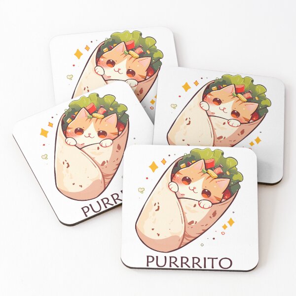 Item preview, Purrito, a cat in a wrap designed and sold by Mikakujumi.