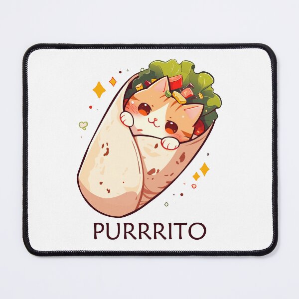 Item preview, Purrito, a cat in a wrap designed and sold by Mikakujumi.