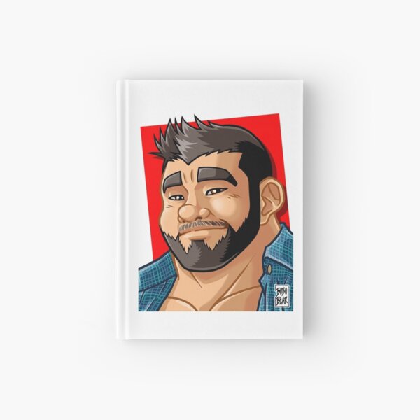 HIRO LIKES BOBO BEAR - PORTRAIT Hardcover Journal