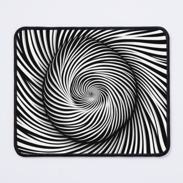 Item preview, Hypnotic Black and White Pattern designed and sold by ArtemisDesignAI.