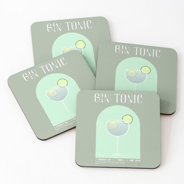 Item preview, Gin Tonic - Cocktail Time designed and sold by Charlie-Lbrth.