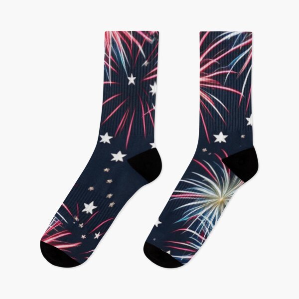 Item preview, Explosive Celebration: Fourth of July Fireworks Display designed and sold by LyssasMindArt.