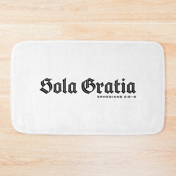Item preview, Sola Gratia Custom Old English designed and sold by 2fivequotes.