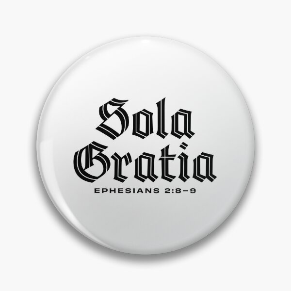 Item preview, Sola Gratia Custom Old English designed and sold by 2fivequotes.