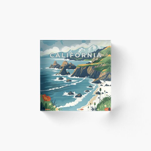 Item preview, California Wilderness Travel Poster designed and sold by YegMark.