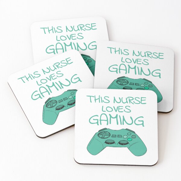 Item preview, This Nurse Loves Gaming, Video Games Gamer designed and sold by doodlerob.