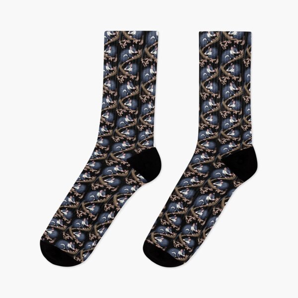 Item preview, possum in flowers designed and sold by EuropeanPrints.