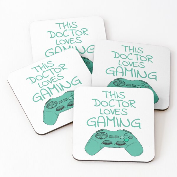 Item preview, This Doctor Loves Gaming, Video Games Gamer designed and sold by doodlerob.